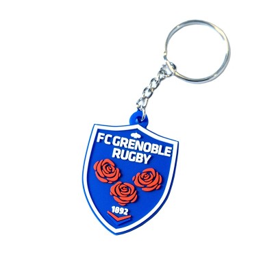 PORTE CLES LOGO SILICONE