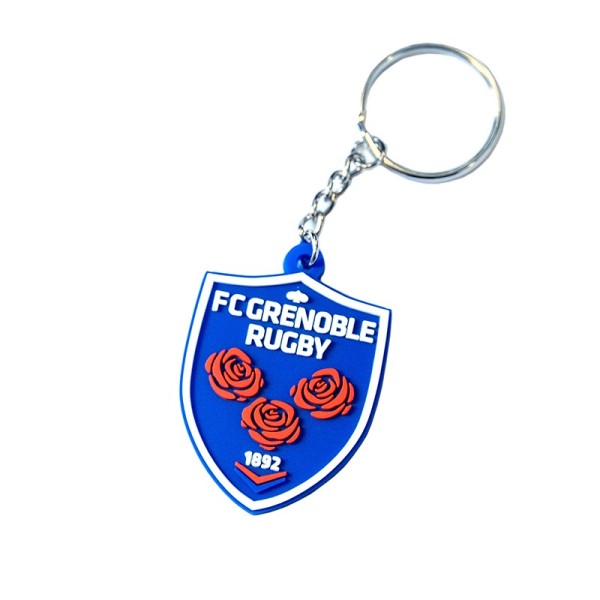 PORTE CLES LOGO SILICONE