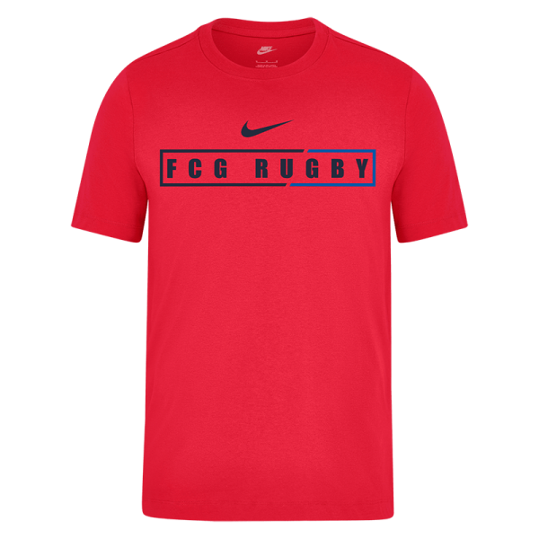 TSHIRT "FCG Rugby" JR Rouge